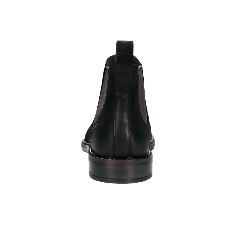 Bugatti Short Chelsea Boots Men's Black-3
