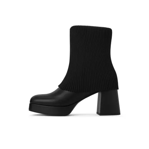 CHARLES&KEITH Ankle Boots 7.8cm Women's
