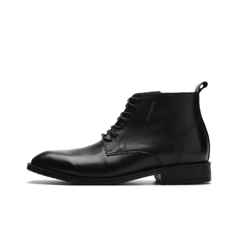 XIMO BULL Ankle Boots Unisex Black-1