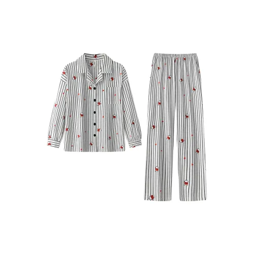 Gongdie x SNOOPY/ Pajama Set Women's Image Color