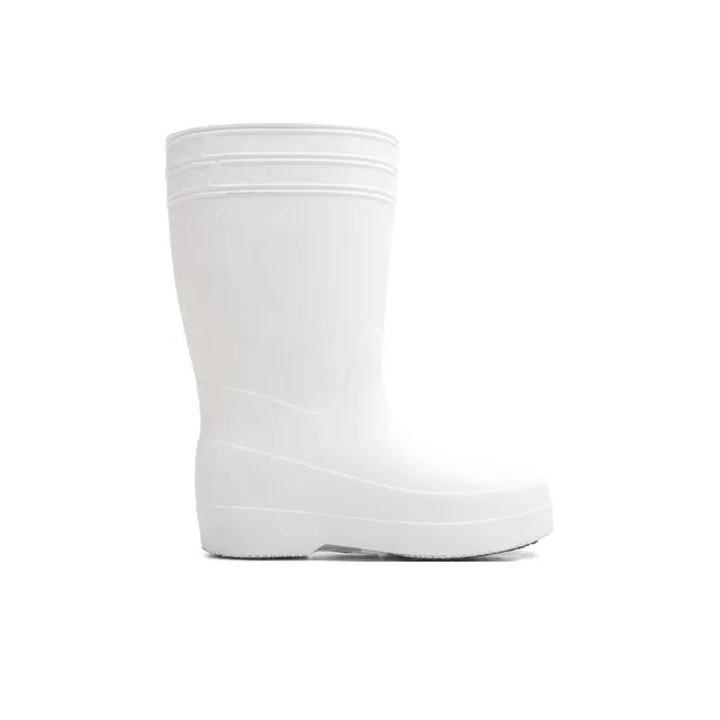 Jifffly Rain Boots Unisex White-1