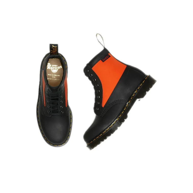 Dr.Martens 1460 Leather Non Slip Breathable Casual Martin Boots Unisex Black-4