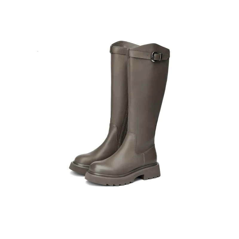 GEMEIQ Knee high Boots 4cm Women's-14