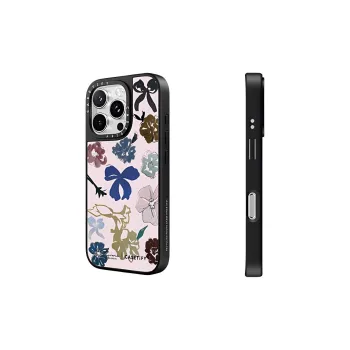 CASETIFY TPU Material Bow Flowers Phone Cases Compatible With IPhone 16 Pro Max/16 Pro/15 Pro Max Trendy
