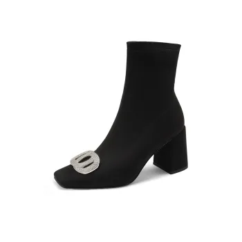 Ruby L Ankle Boots 8cm Women's Black