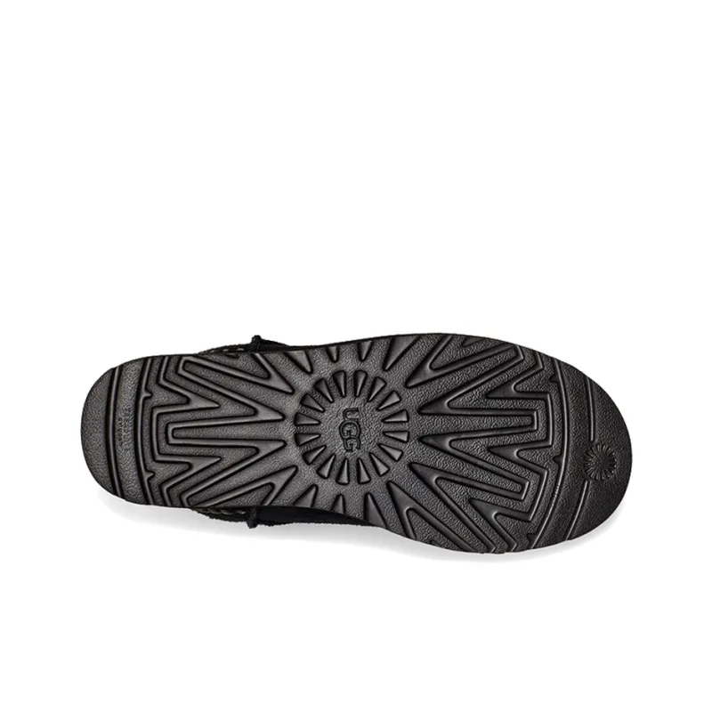 UGG Classic Mini Deco Suede Boot 'Black'-5