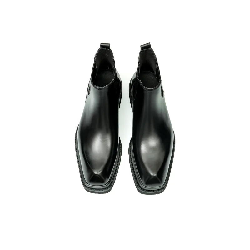 ASTON M.JAZZ Short Chelsea Boots Men's-4