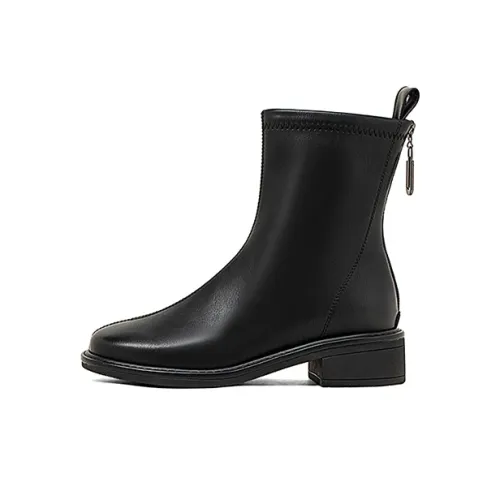 COMELY Ankle Boots Women's Black/Brown