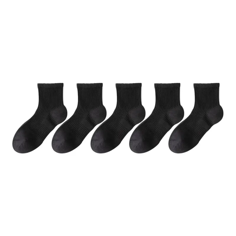 YINSHILIANGPIN Mid Calf Socks Women's 5 Pack-12