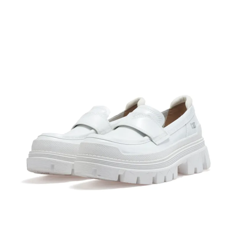 CAT Hardwear Loafer Abrasion Resistant Short Outdoor Boots Women's White-1