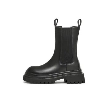 Teenmix Short Chelsea Boots 5.5cm Women's Black