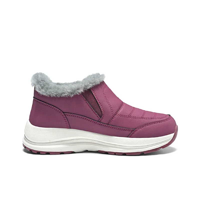 ZULIZ Warm Wear-Resistant Slip-Resistant Coverage Short Snow Boots Unisex-10