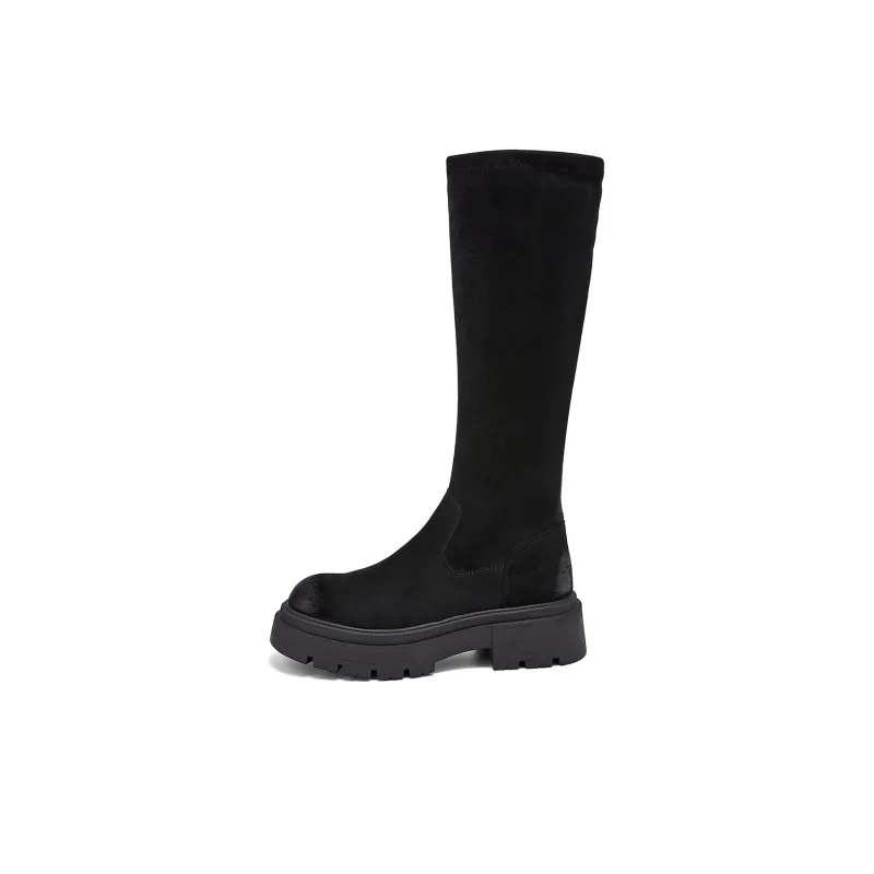 EBLAN Knee high Boots Women's Black-0