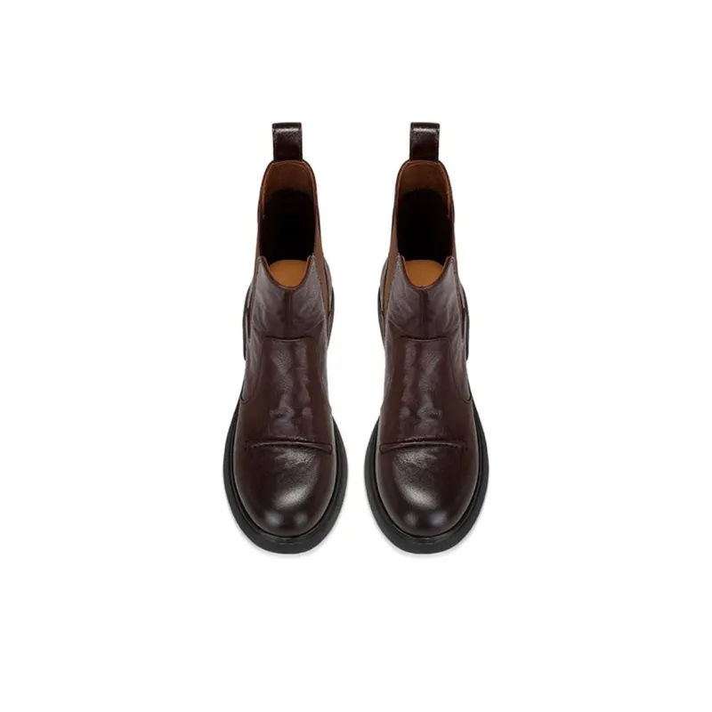 JESSICA SOPHIA Short Chelsea Boots 5cm Women's-5