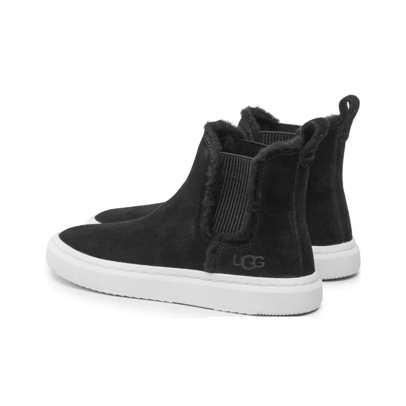 UGG Short Chelsea Boots Men's Black-2