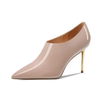 Miss Left Ankle Boots Women's Nude