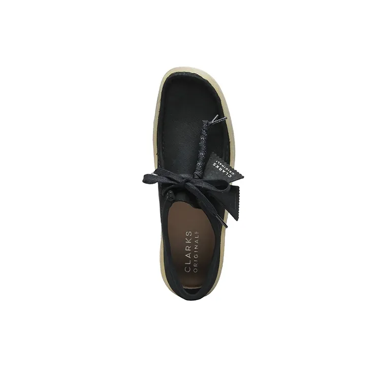 Clarks Wallabee Cup 'Black Nubuck'-4