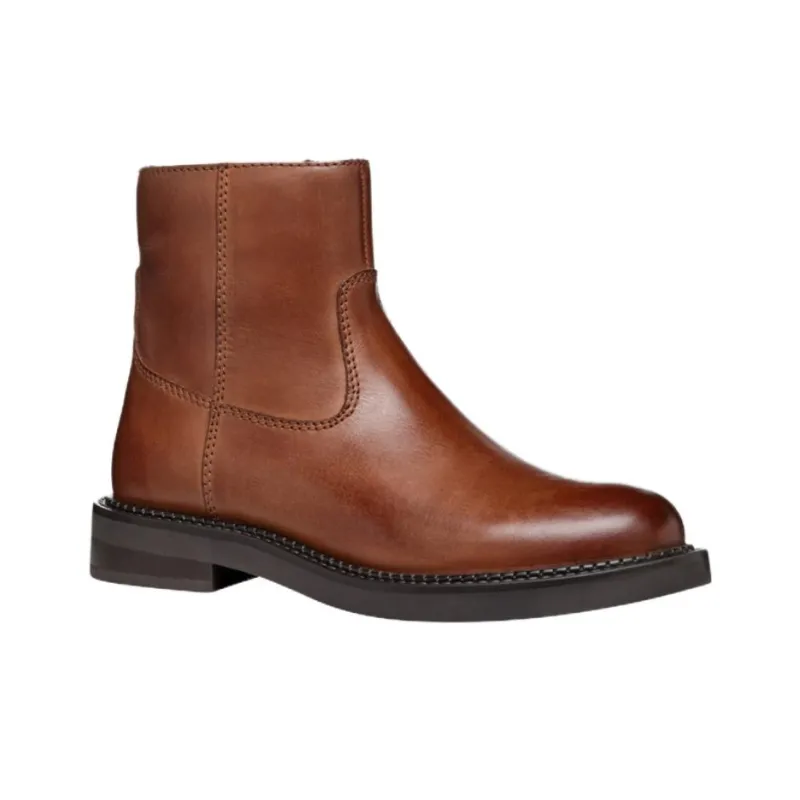 GEOX Serilda Ankle Boots 3cm Women's Brown-1
