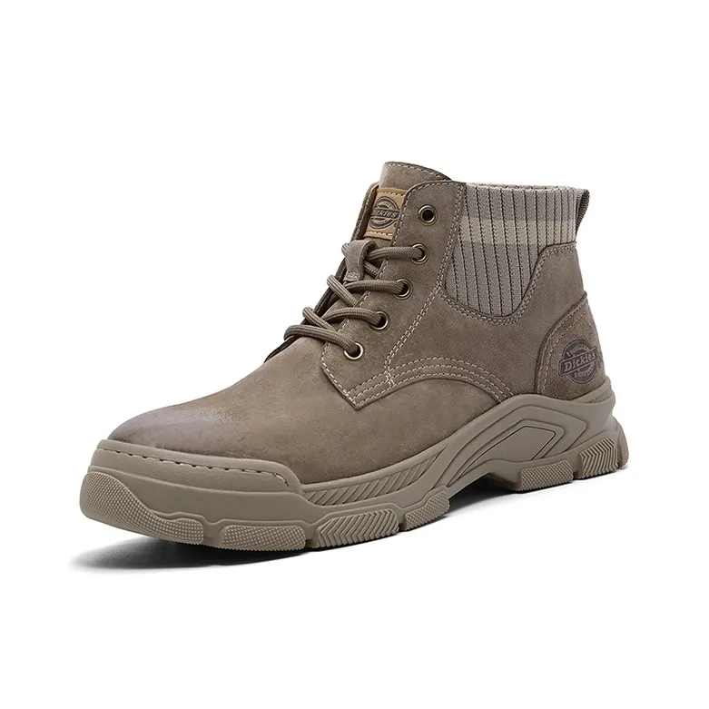 Dickies Breathable Wear Resistant Slip Resistant Short Outdoor Boots Men's Camel-2