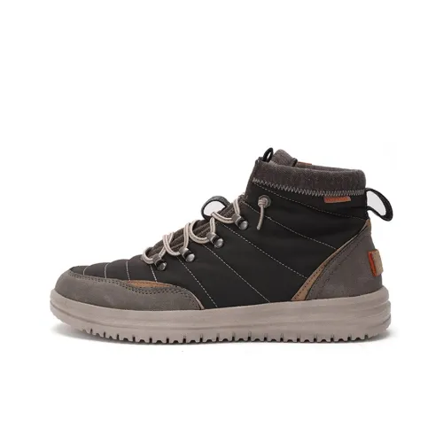 Heydude Outdoor Boots Men Brown Gray