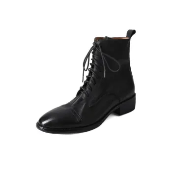 XIAOAJUE Ankle Boots 4cm Women's