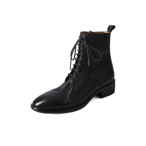 XIAOAJUE Ankle Boots 4cm Women's