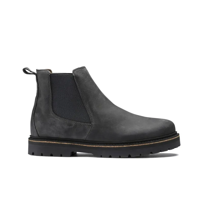 Birkenstock Stalon Natural Leather Nubuck 'Grey'-1