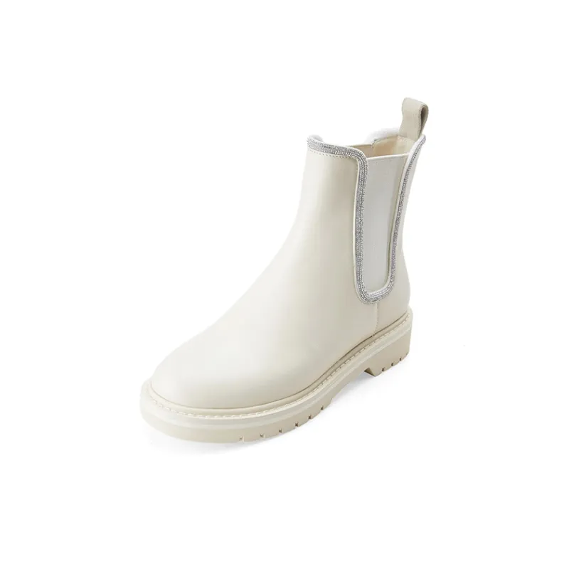 D FUSE SCANDINAVIA Crew Chelsea Boots 3.8cm Women's-10