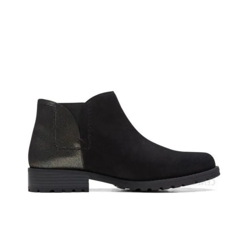 Clarks Ankle Boots Women's Black-1