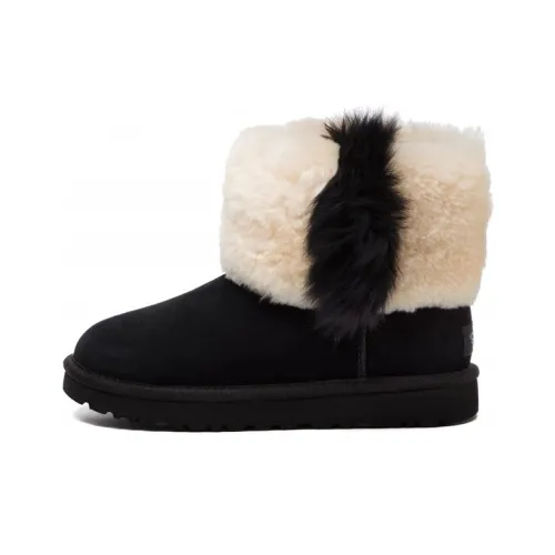 UGG Warm Slip-Resistant Snow Boots Women's Black