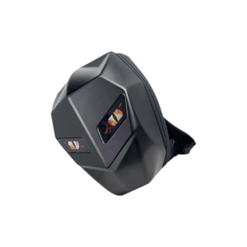 OKEKE Commute Polyester Backpack Regular Unisex Night Black Color Scheme-2