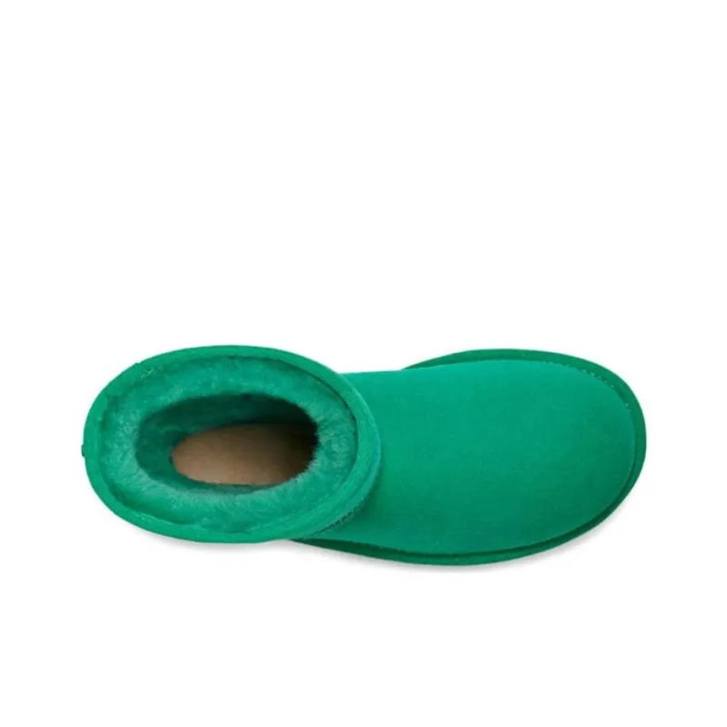 UGG Slip-Resistant Crew Snow Boots Women's Emerald Green-3