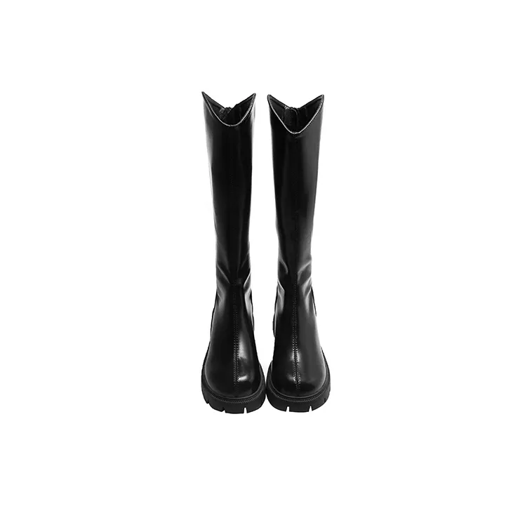 GRACEGIFT Knee-high Boots 5.5cm Women's-18