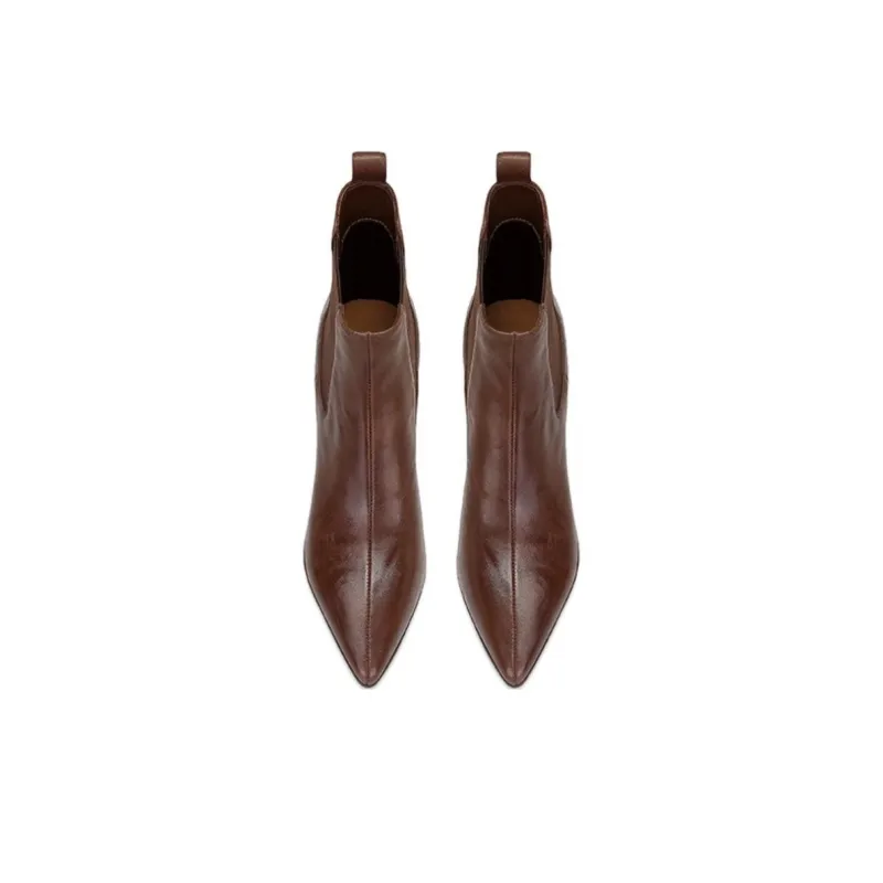 JESSICA SOPHIA Short Chelsea Boots 4cm Women's-6