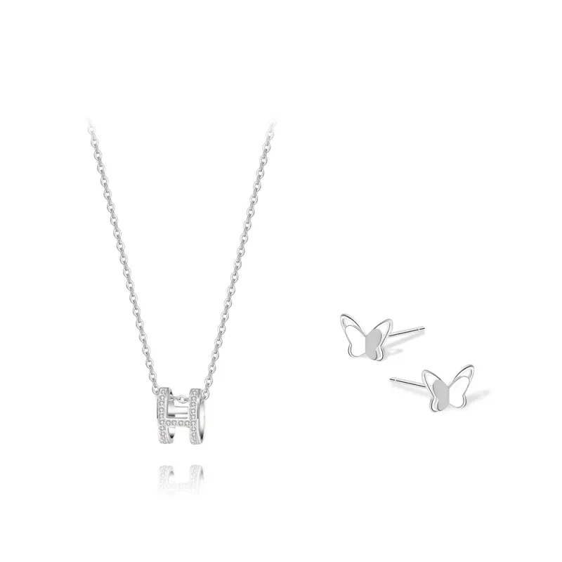 KUMET Sterling Silver Necklaces Women's Same For Couples-0