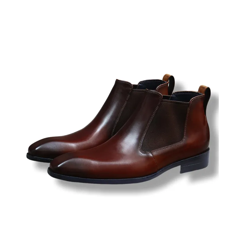 ASTON M.JAZZ Short Chelsea Boots Men's-6