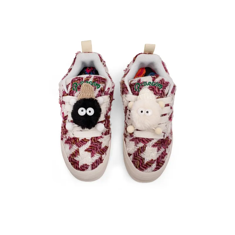 MCKP Picasso Peace Dove Height Increasing Wear-Resistant Slip-Resistant Low-Top Skateboard Shoes Unisex-5