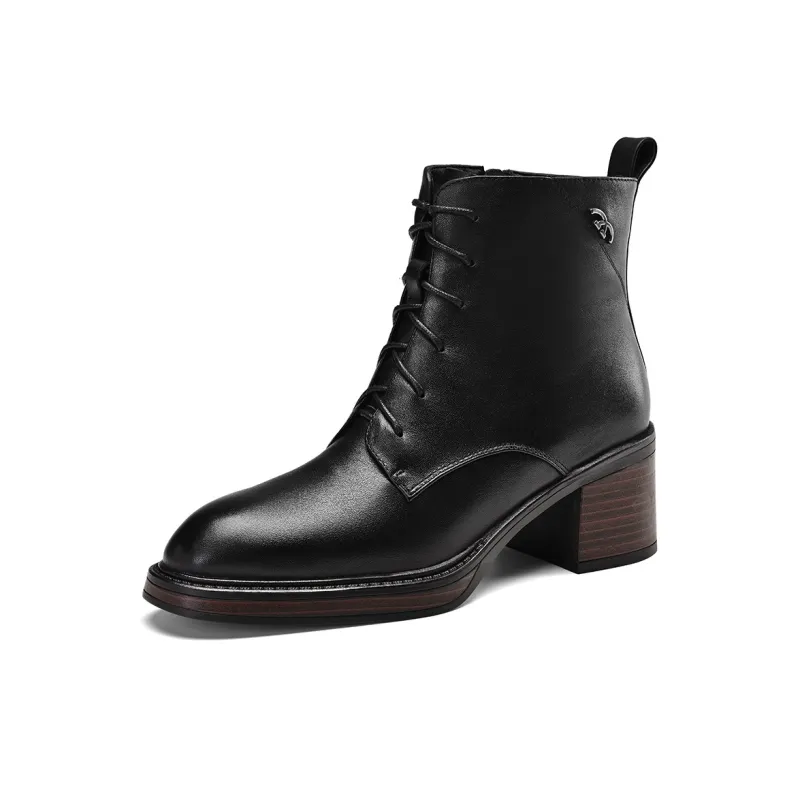 BOSSSUNWEN Martin Boot 6cm Women's Black-1