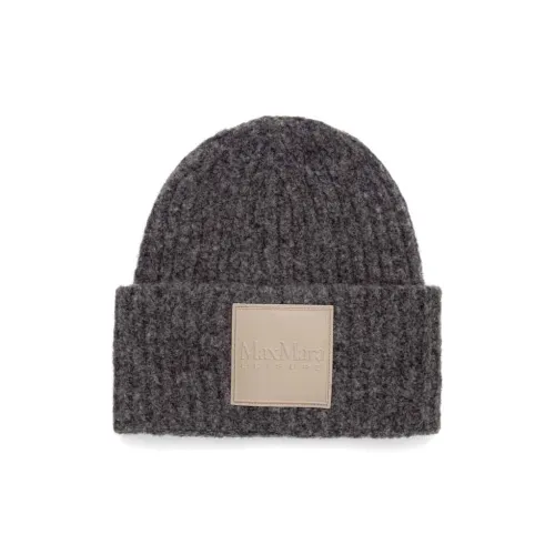 MaxMara Wool, Polyamide Beanies Women's Gray
