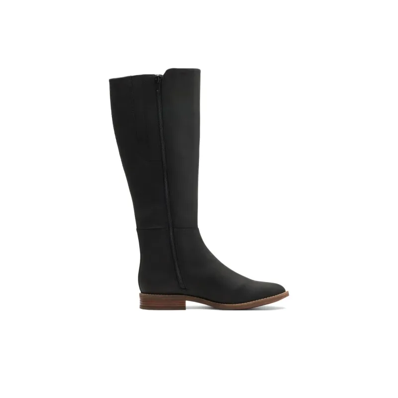 Clarks Camzin Branch Knee-high Boots Women's Black-1