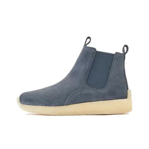 Clarks Chelsea Boots Men Blue
