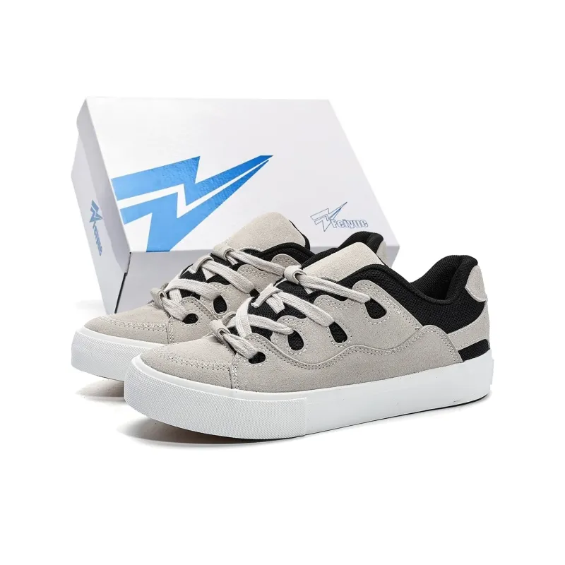 Dafu Leaps Forward Anti-Slip Wear-Resistant Low-Top Skateboard Shoes Unisex-30
