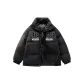 (Thickened Windproof Placket Upgraded) Black