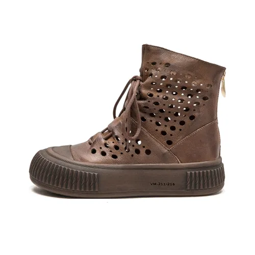Jay Ankle Boots Women's Brown/Beige/Gray