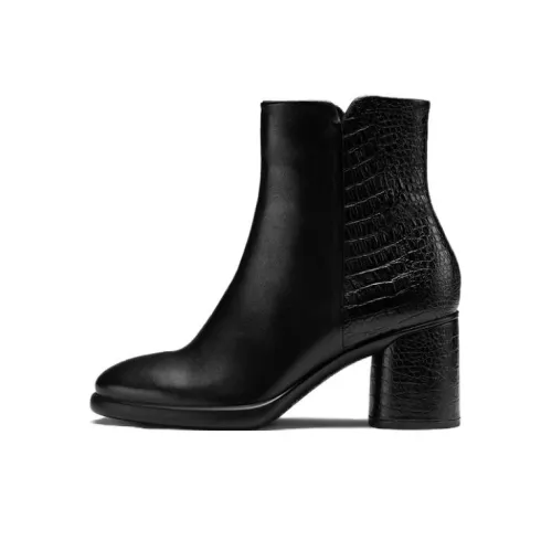 Ecco Ankle Boots 7cm Women's Black