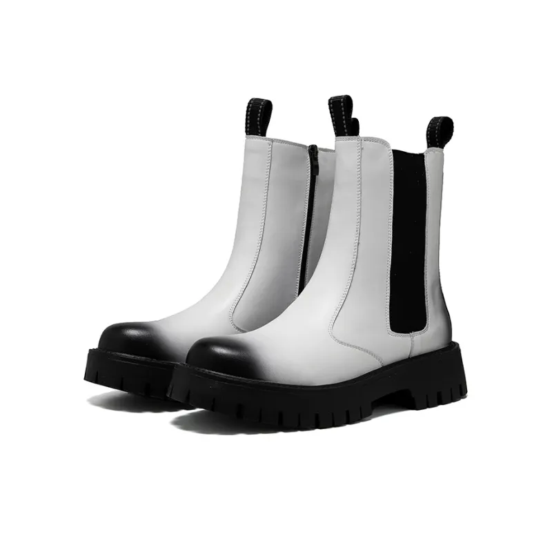 Cachiotti Knee High Chelsea Boots Men's-16