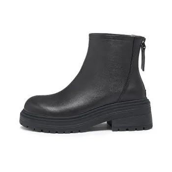 CAMEL Ankle Boots Women's Black/Ecru