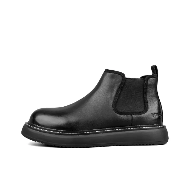 LOHAN·SIR Short Chelsea Boots Platform Men's-7