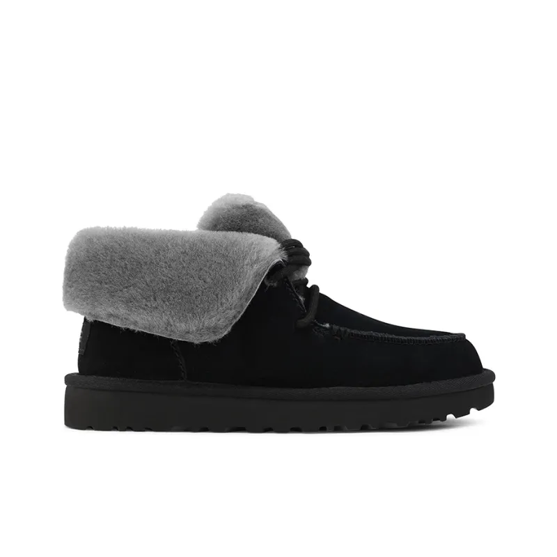 UGG Diara Lacing Fleece Lined Black Women's-1