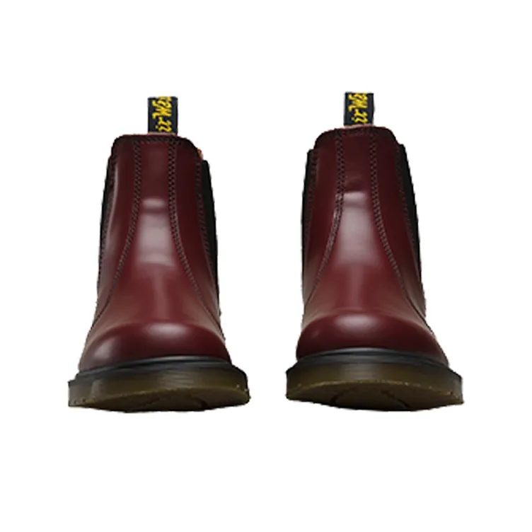 Dr.Martens 2976 Smooth Chelsea Boots 'Cherry Red'-2